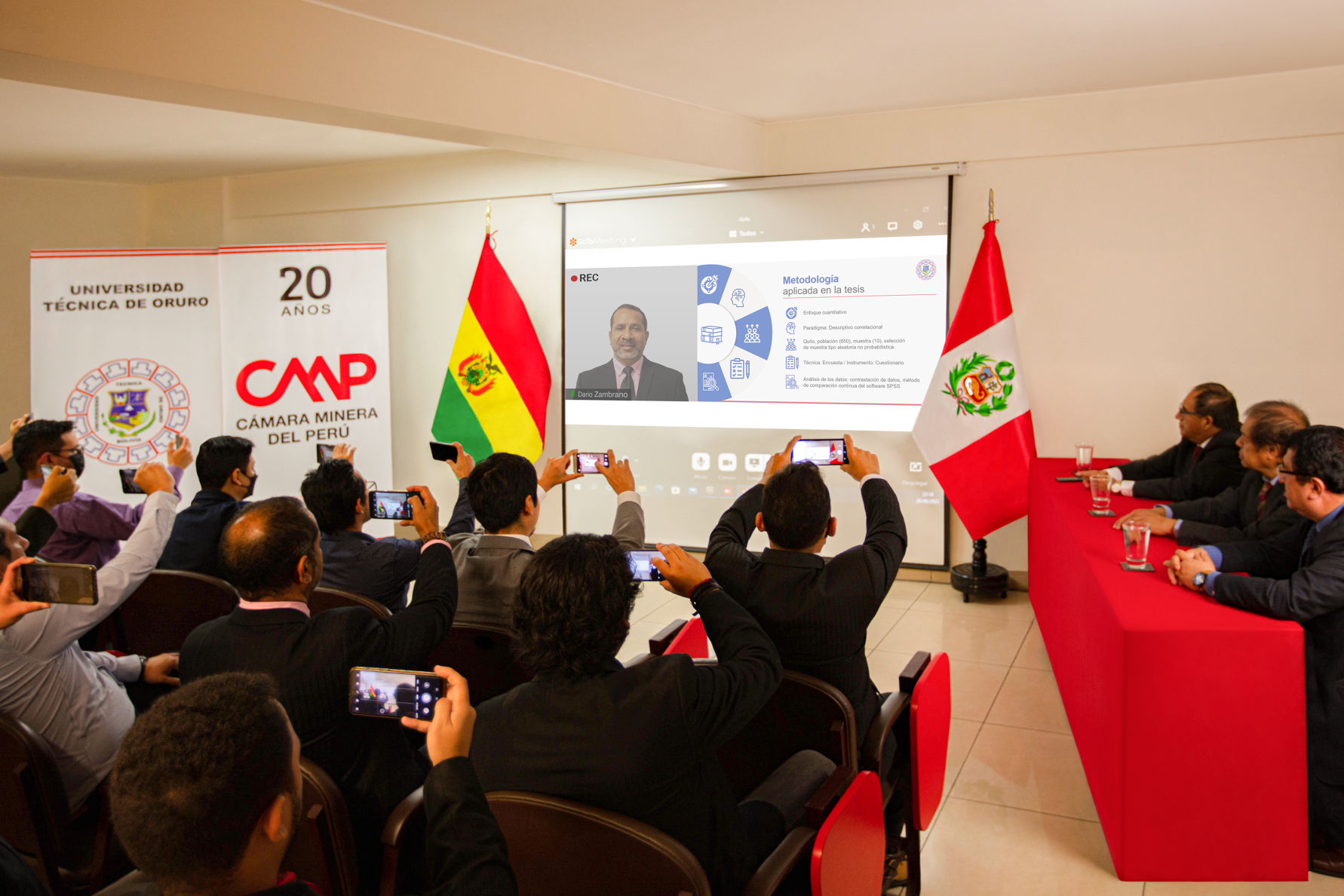 Maestrandos UTO-Camiper en fase final para obtener grado